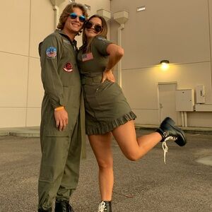 womens Leg Avenue Topgun dress halloween costume